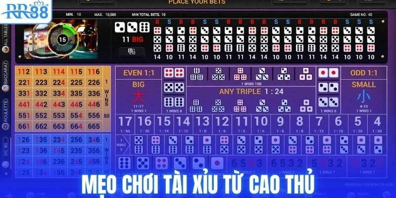 Tài Xỉu RR88 | Bí Kíp Hay, Nâng Tỷ Lệ Thắng Mỗi Ngày 4 Kinh nghiệm chơi tài xỉu từ cao thủ